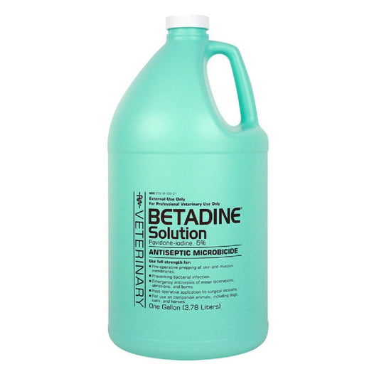 Betadine Solution Antiseptic Gallon