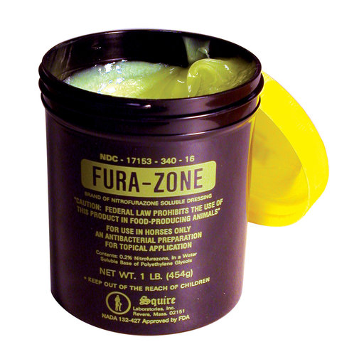 Fura-Zone Nitrofurazone Ointment for Horses 1 lb.