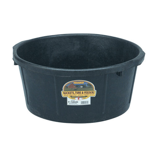 Little Giant Rubber DuraFlex 6.5 Gallon Feed / Water Tub Pan