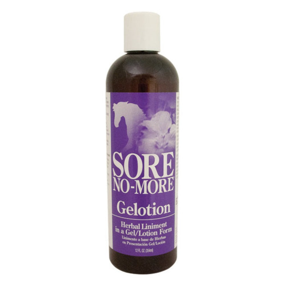 SORE NO-MORE Gelotion Herbal Liniment 12 oz.