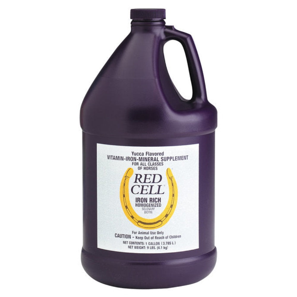 Red Cell Vitamin-Iron-Mineral Supplement for Horses Gallon