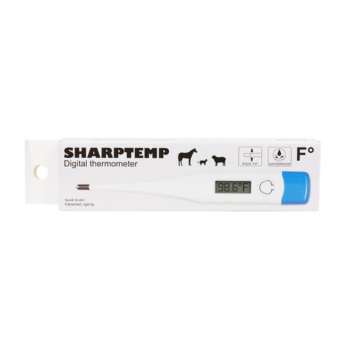 Sharptemp V Large Animal Digital Thermometer