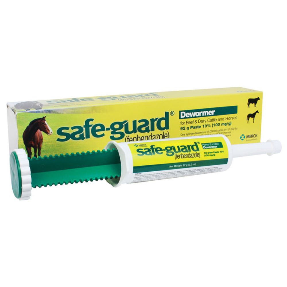 Safe-Guard Horse and Cattle Dewormer Paste 92 gm