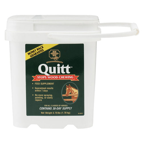 Quitt Horse Supplement - Prevent Chewing 3.75 lbs