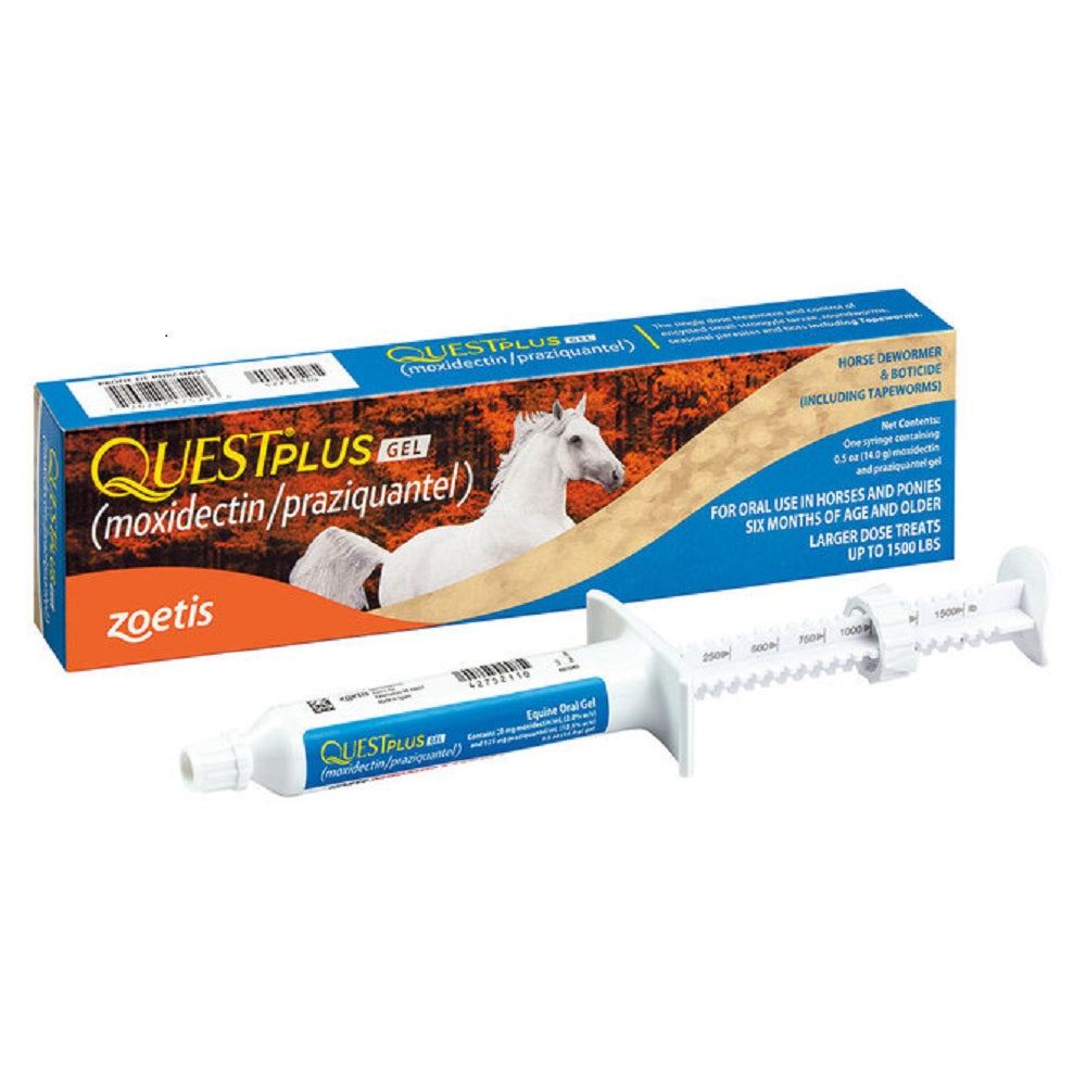 Quest Plus Horse Dewormer Gel 14.0 g