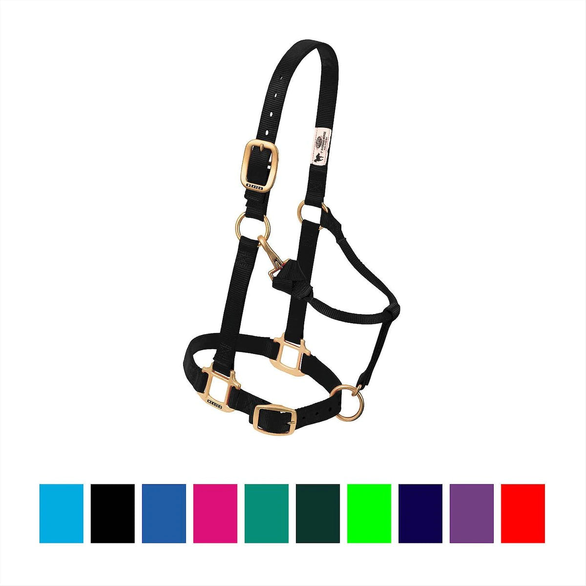 Weanling size Original Adjustable Chin and Throat Snap Halter
