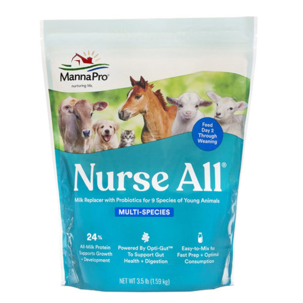 Nurse All Multi-Species Milk Replacer 3.5 lbs