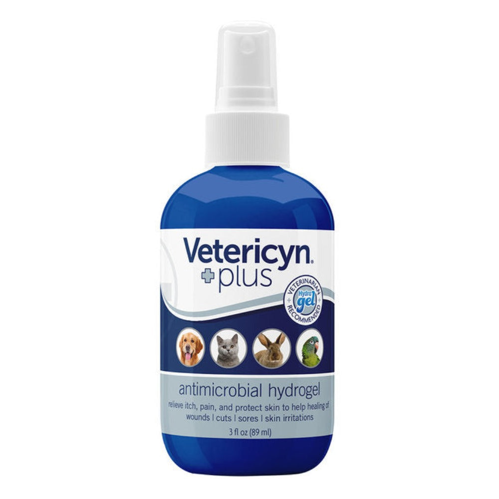 Vetericyn Plus Wound & Skin Care Antimicrobial Hydrogel 3 oz