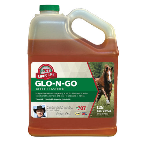 Formula 707 Glo-N-Go Liquid Supplement for Horses Gallon