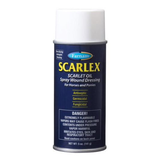 Scarlex Scarlet Oil Spray Wound Dressing for Horses 5 oz.