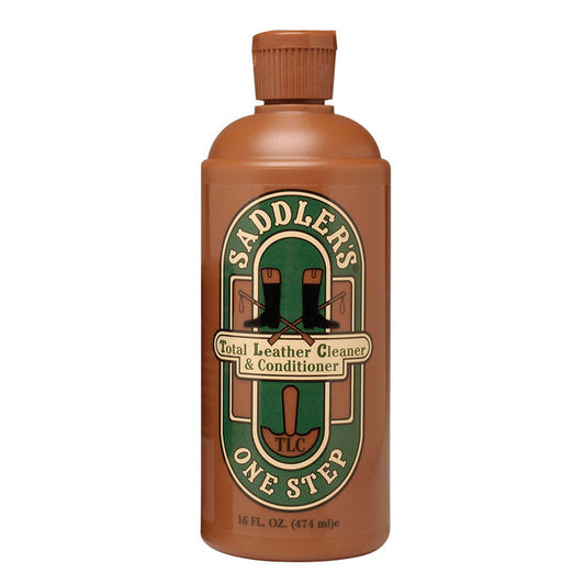 Saddler's One Step Total Leather Cleaner & Conditioner 16 oz.