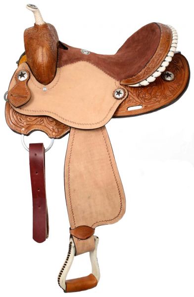 Double T Barrel Saddle With Roughout Fenders Choice of Size