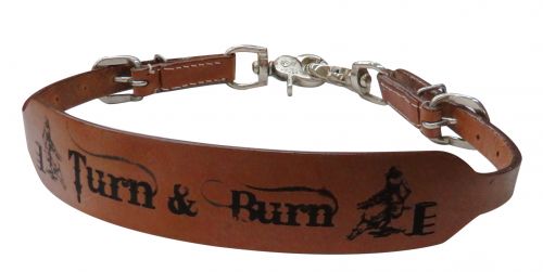 'Turn & Burn' Leather Wither Strap