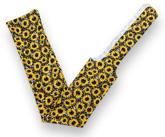 Showman Sunflower & Cheetah Lycra Printed Slip On Tail Bag