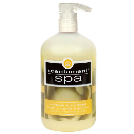 Scentament Spa Oat Body Wash Shampoo 16 oz.