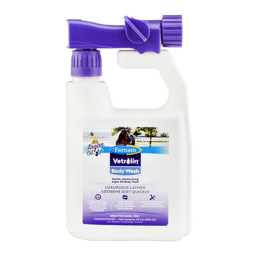 Vetrolin Body Wash for Horses and Dogs 32 oz
