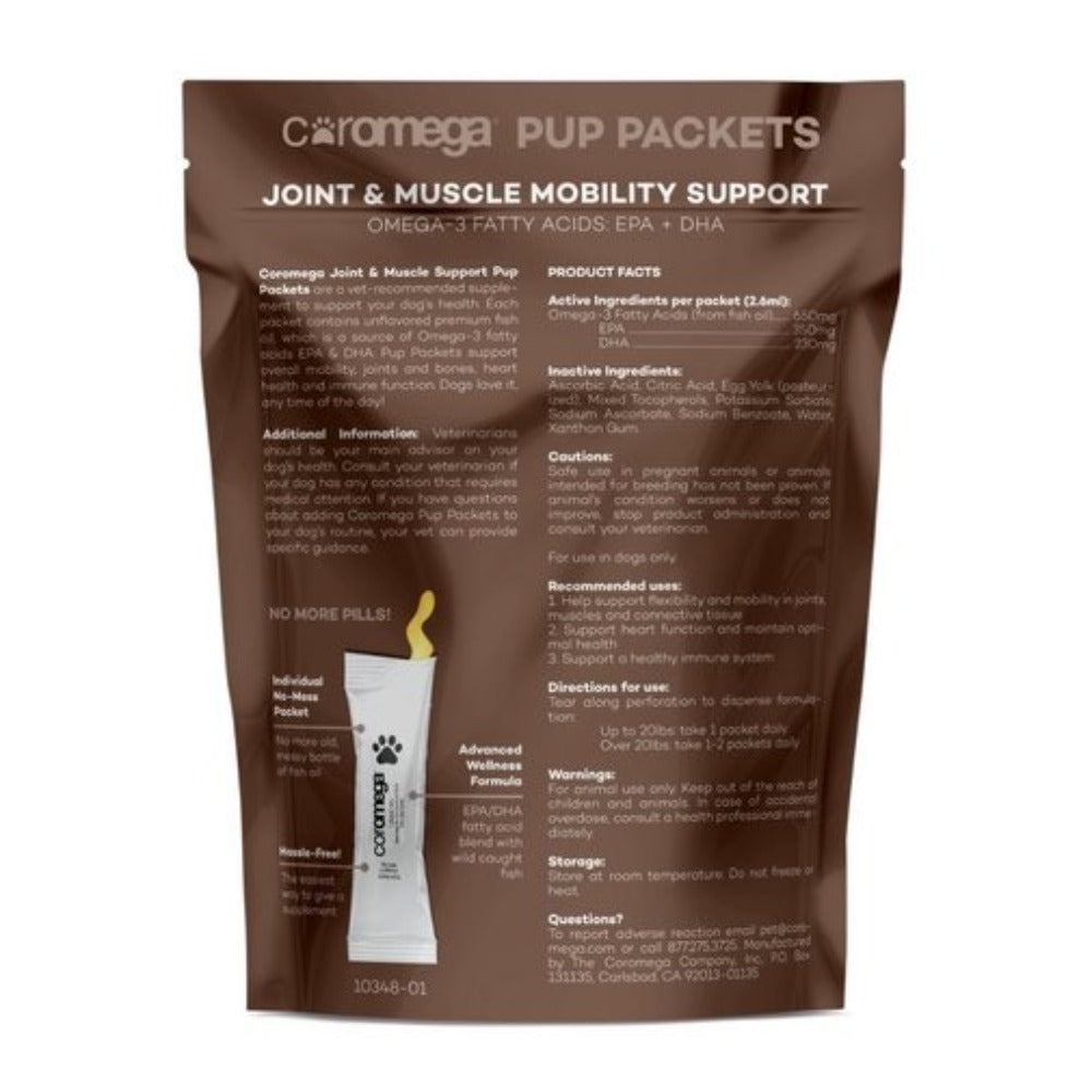 Pup Packets Omega-3 Supplement Joint & Mobility