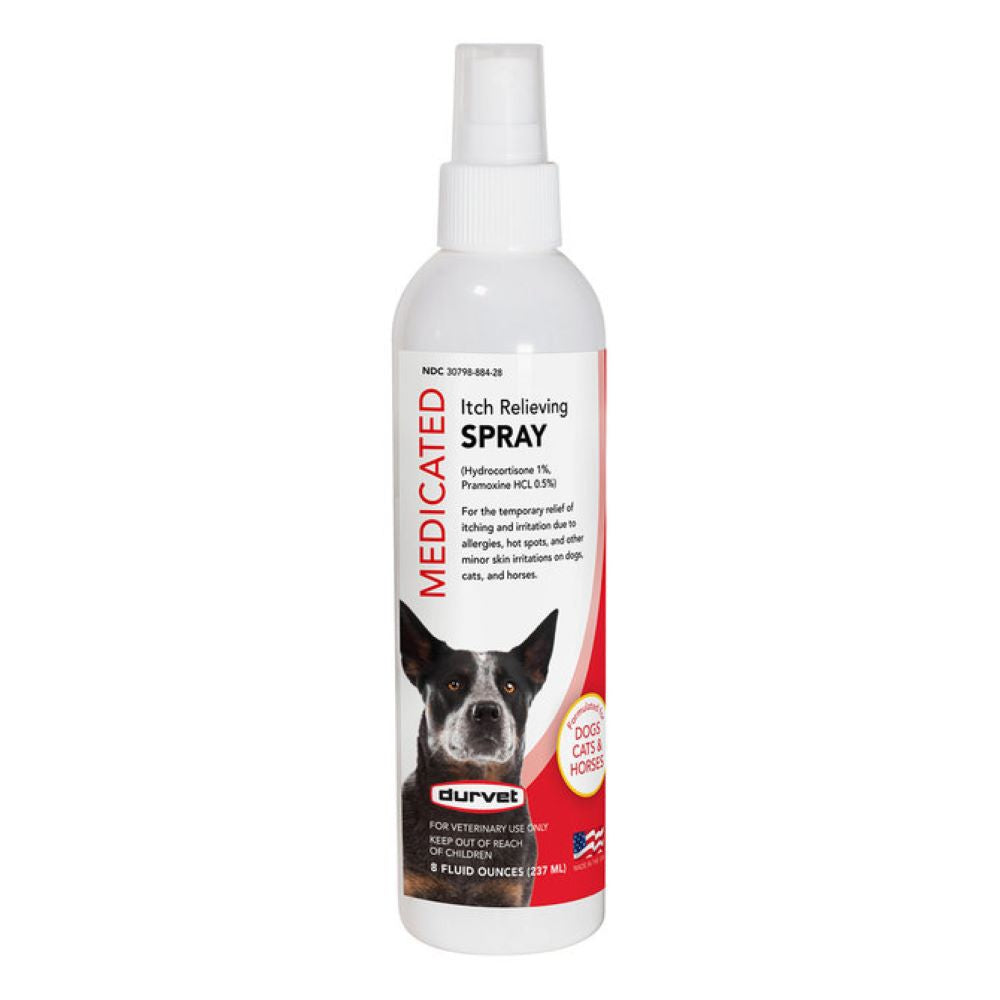 Durvet Medicated Itch Relieving Spray 8 oz.
