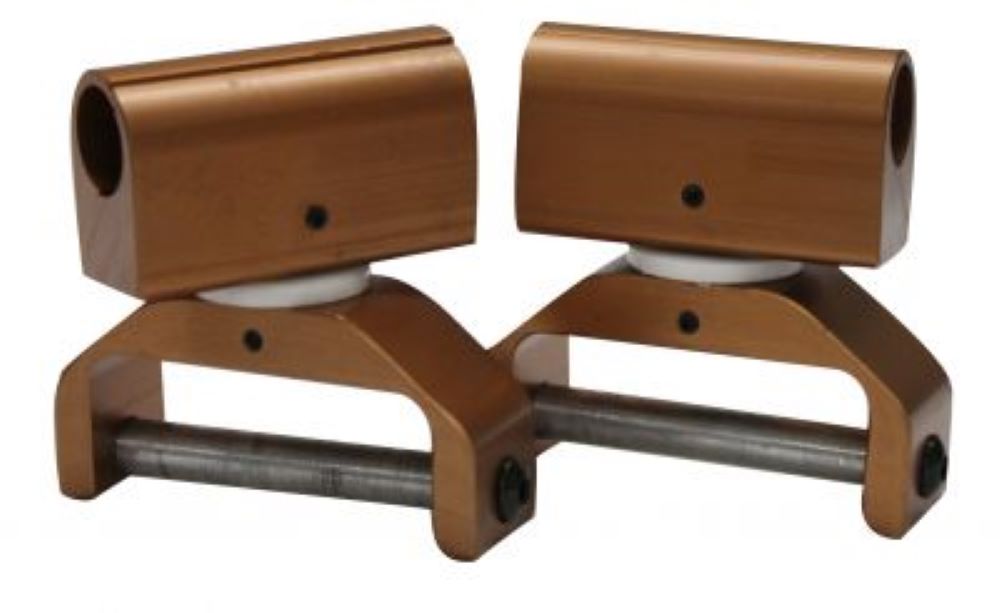 Copper Colored Aluminum Stirrup Turners. Adjusts with Allen Keys ( Included)