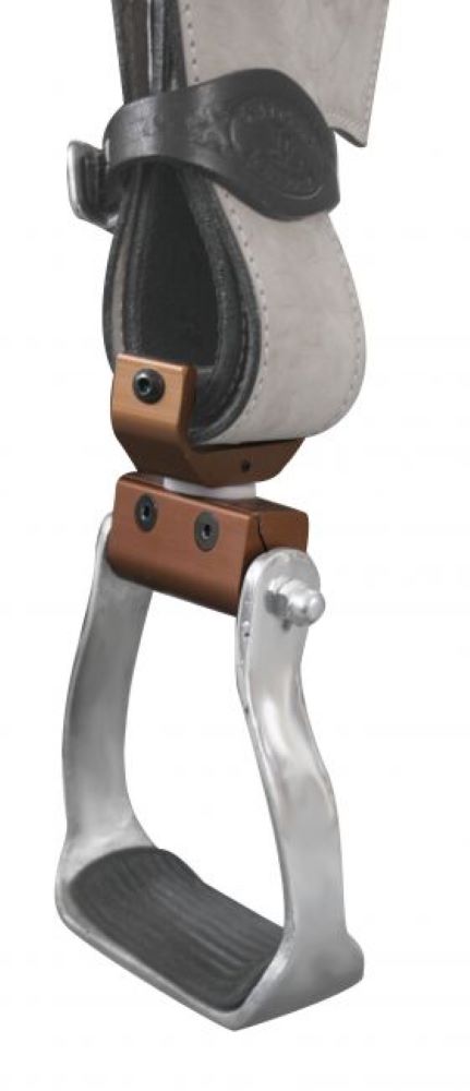 Copper Colored Aluminum Stirrup Turners. Adjusts with Allen Keys ( Included)