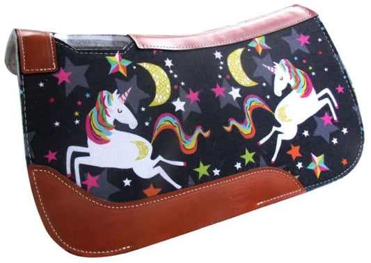 Pony size Dreaming Unicorn Print Felt Pad