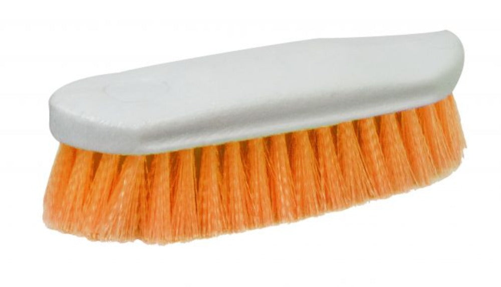 Neon Color Stiff Bristle Brush on a oval base
