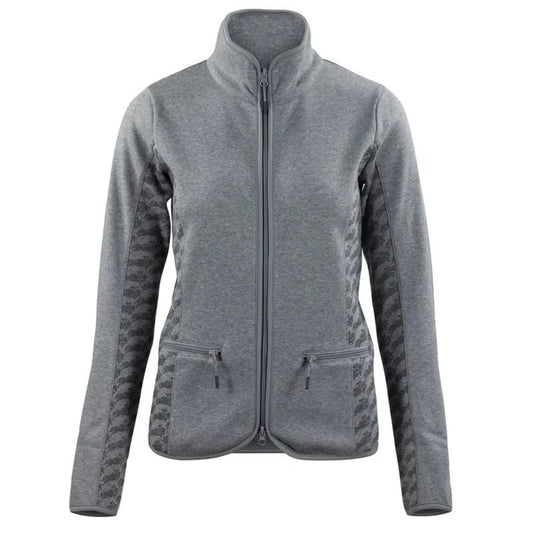 Horze Women's Melange Gray Janessa Fleece Jacket