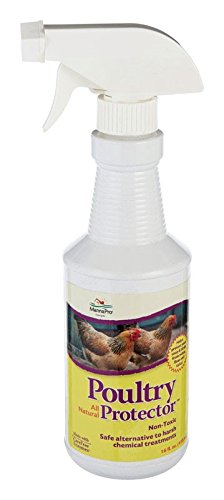 POULTRY PROTECTOR SPRAY BOTTLE Bird coop Protect from mites lice fleas