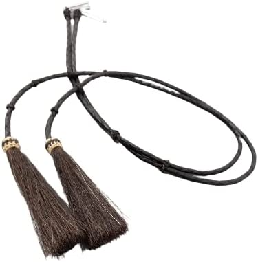 Leather Stampede Strings Horse Hair Tassles