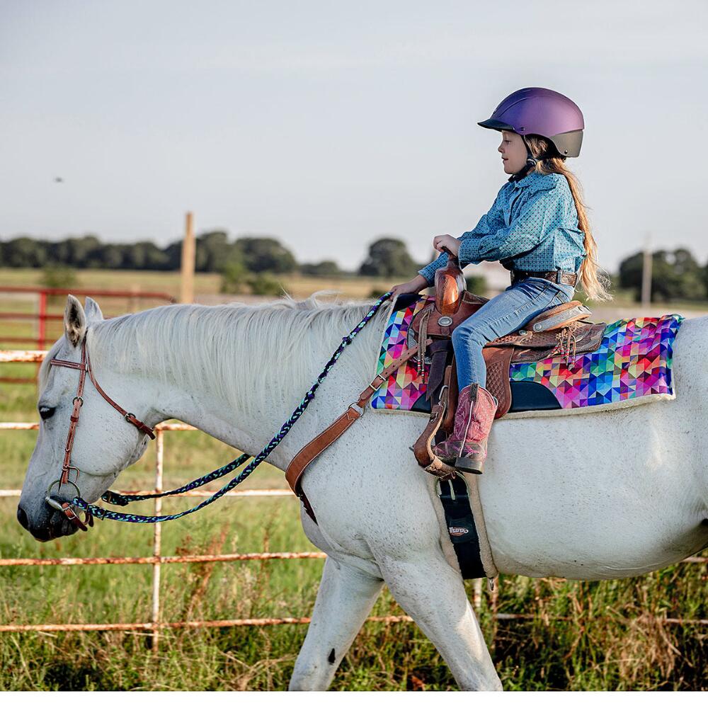 Kaleidoscope Saddle Pony Pad