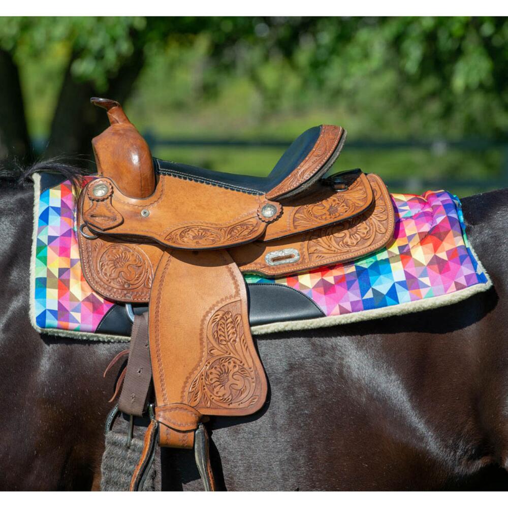 Kaleidoscope Saddle Pony Pad