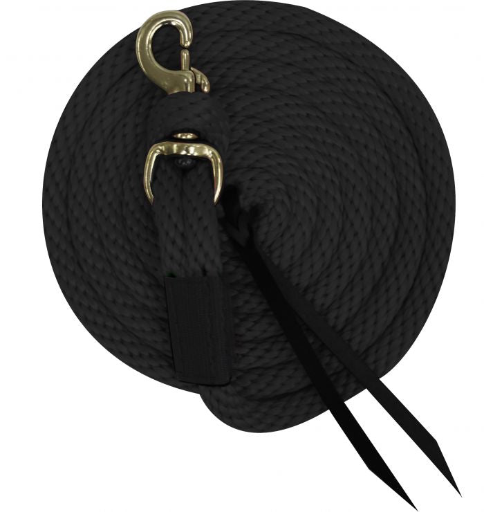 Poly Lead Rope w/ Removable Brass Snap