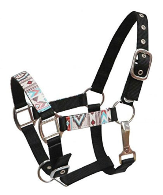 Navajo Print Nylon Pony Halter