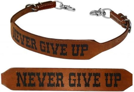 'Never Give Up' Wither Strap