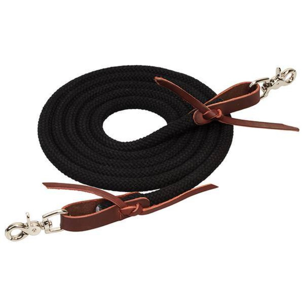 Weaver Leather Ecoluxe Bamboo Round Trail Reins w/ Water loops