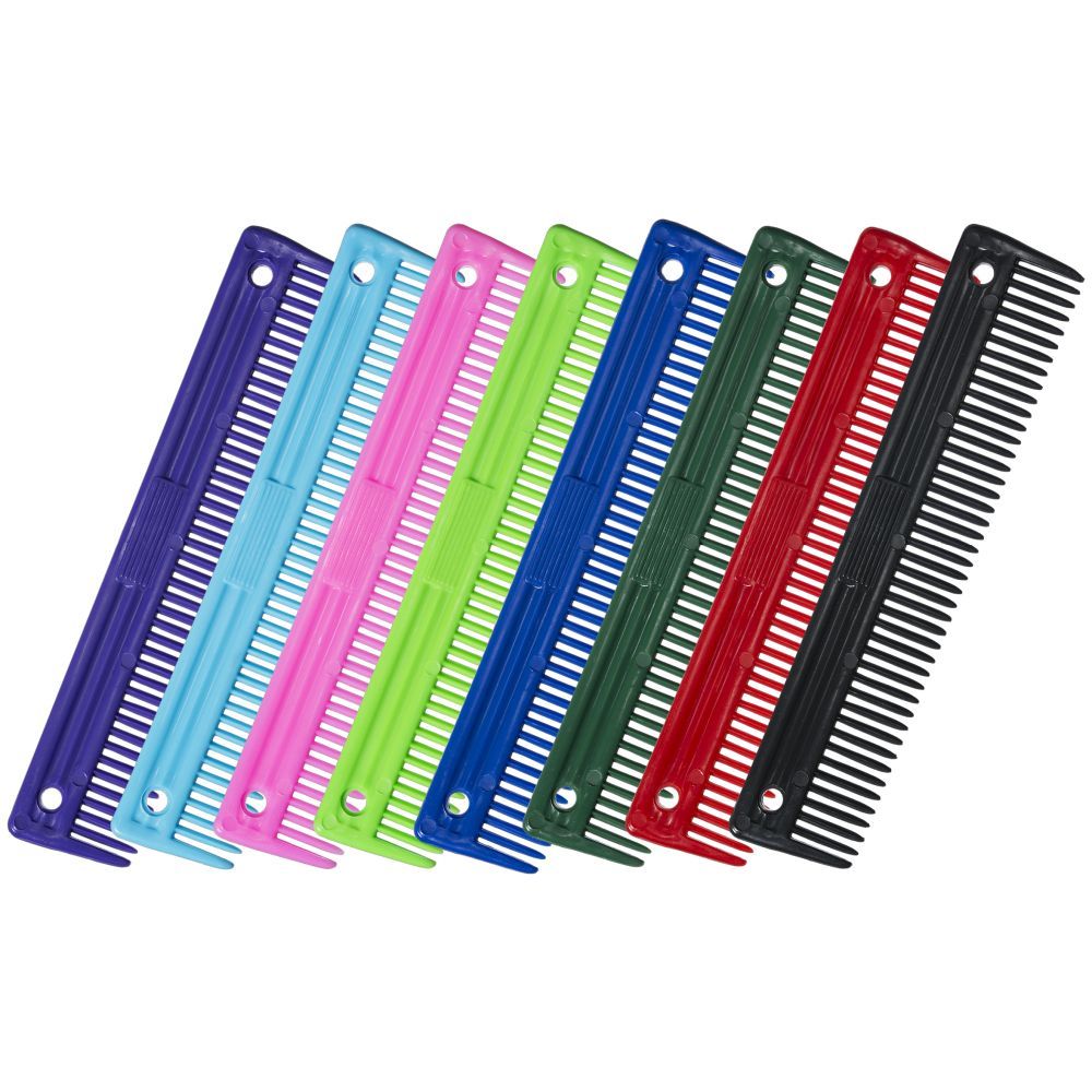 Tough-1 Polymer Straight Grooming Comb, Color choice