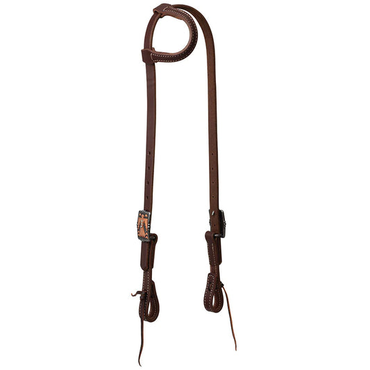 WORKING TACK HEADSTALL WITH DESIGNER HARDWARE