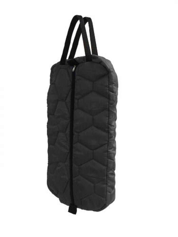 Quilted Nylon Bridle Bag w/ Zipper front