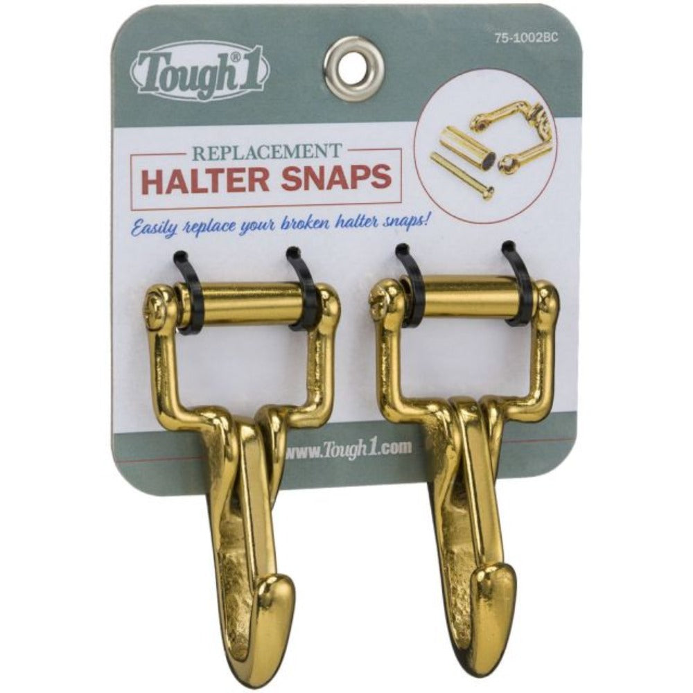 TOUGH-1 HALTER REPLACEMENT SNAPS - 2 PACK