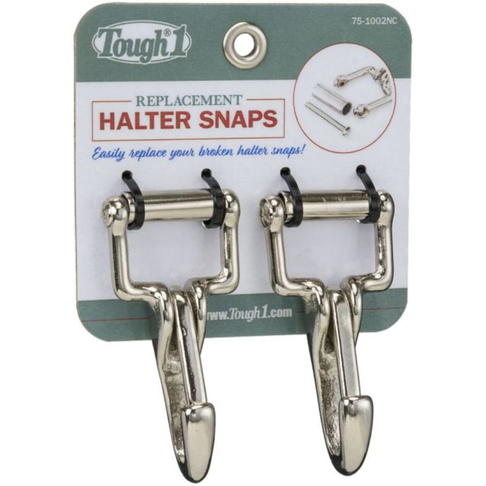 TOUGH-1 HALTER REPLACEMENT SNAPS - 2 PACK