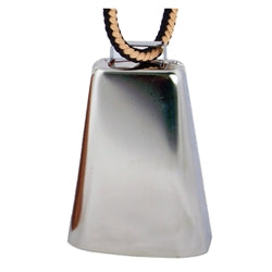 Nickel Plated Steel Cow Bell