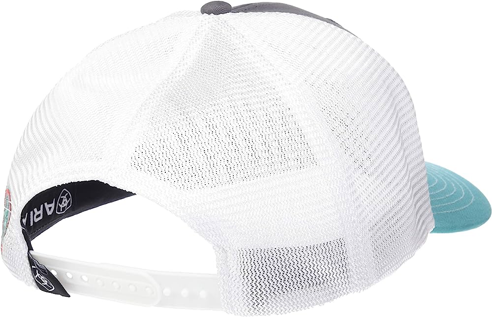 Women's Ariat Turquoise Gray White Hat