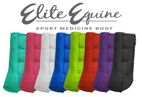 Showman Elite Equine Sports Medicine Boots