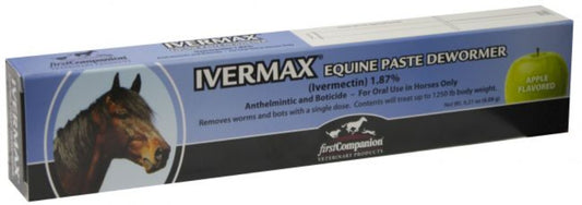 Ivermax Equine Paste Dewormer 0.21 oz.