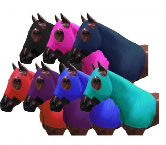 Showman Stretch Mane Stay Braid Keeper Hood