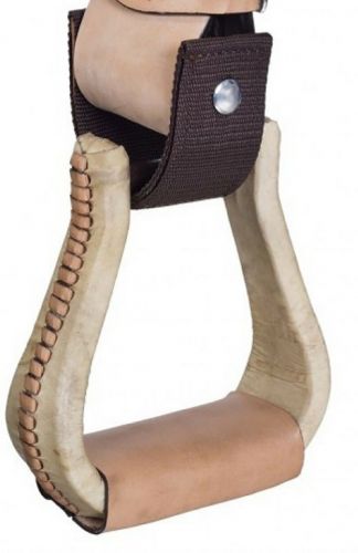 NYLON STIRRUP TURNER 3" Neck For horse stirrups saddle accessory Black Brown