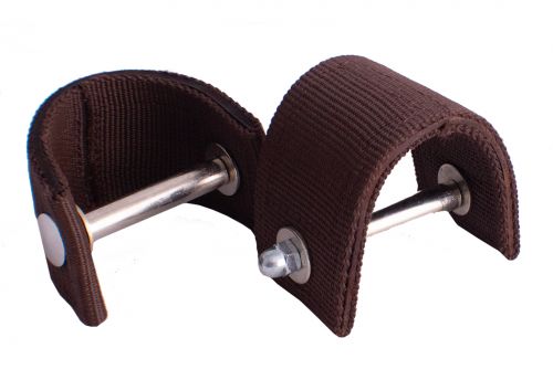 NYLON STIRRUP TURNER 3" Neck For horse stirrups saddle accessory Black Brown