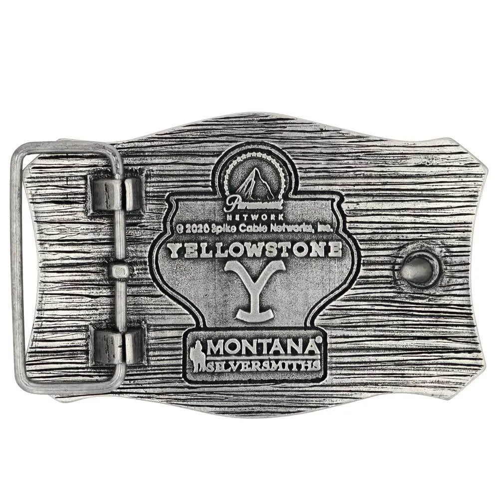 Montana Silversmiths 'DUTTON RANCH YELLOWSTONE MONTANA 1886'' BELT BUCKLE