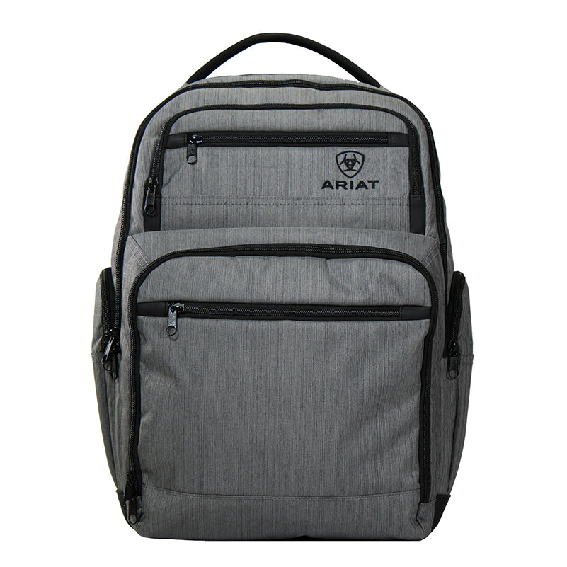 Ariat Grey Canvas Backpack
