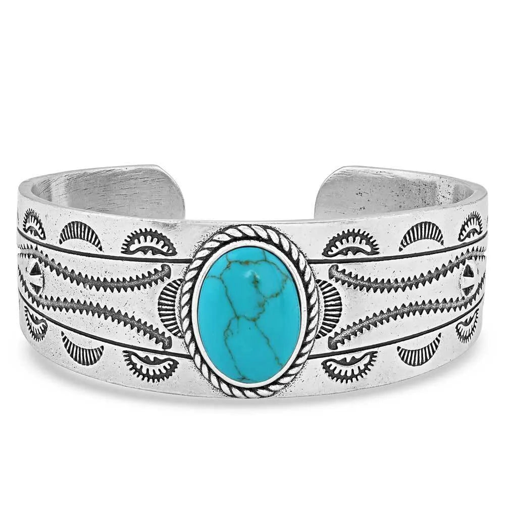 Montana Silversmith Into the Blue Turquoise Cuff Bracelet